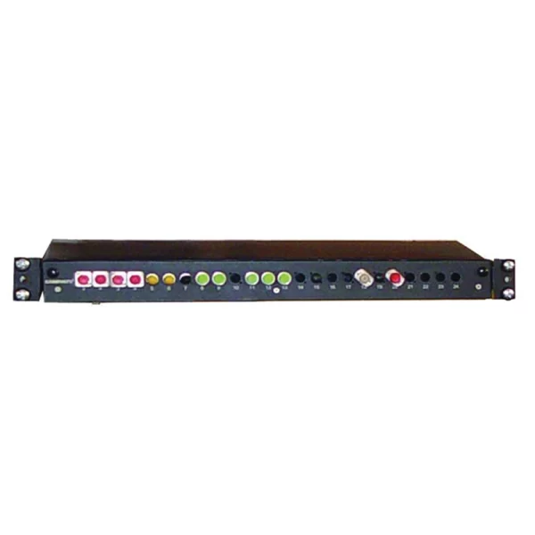 1U2U 19” ve ETSI Teleskopik Raylı Fiber Optik Patch Panel CAN-FPP-100-03