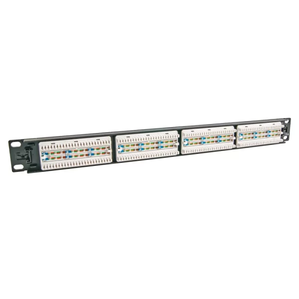 24 Port UTP Kategori 6 Patch Panel 1U-02