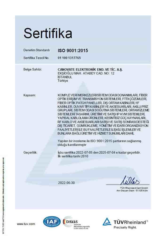 Certificate ISO 9001-2015-02